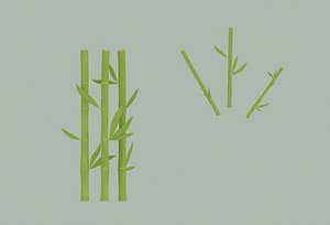 3D model Bamboo