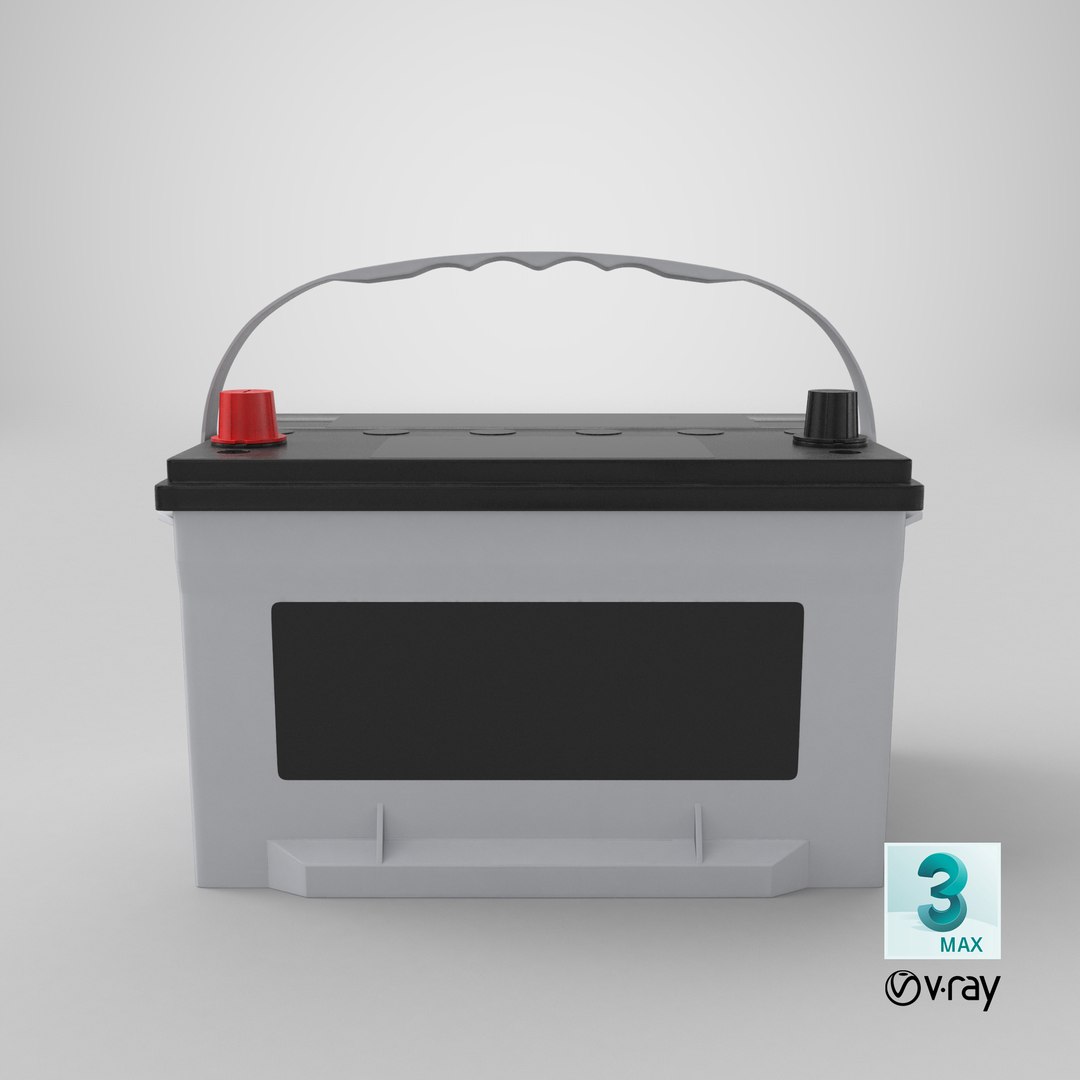 3D model car battery 02 - TurboSquid 1219593