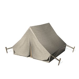 3d historical tent model