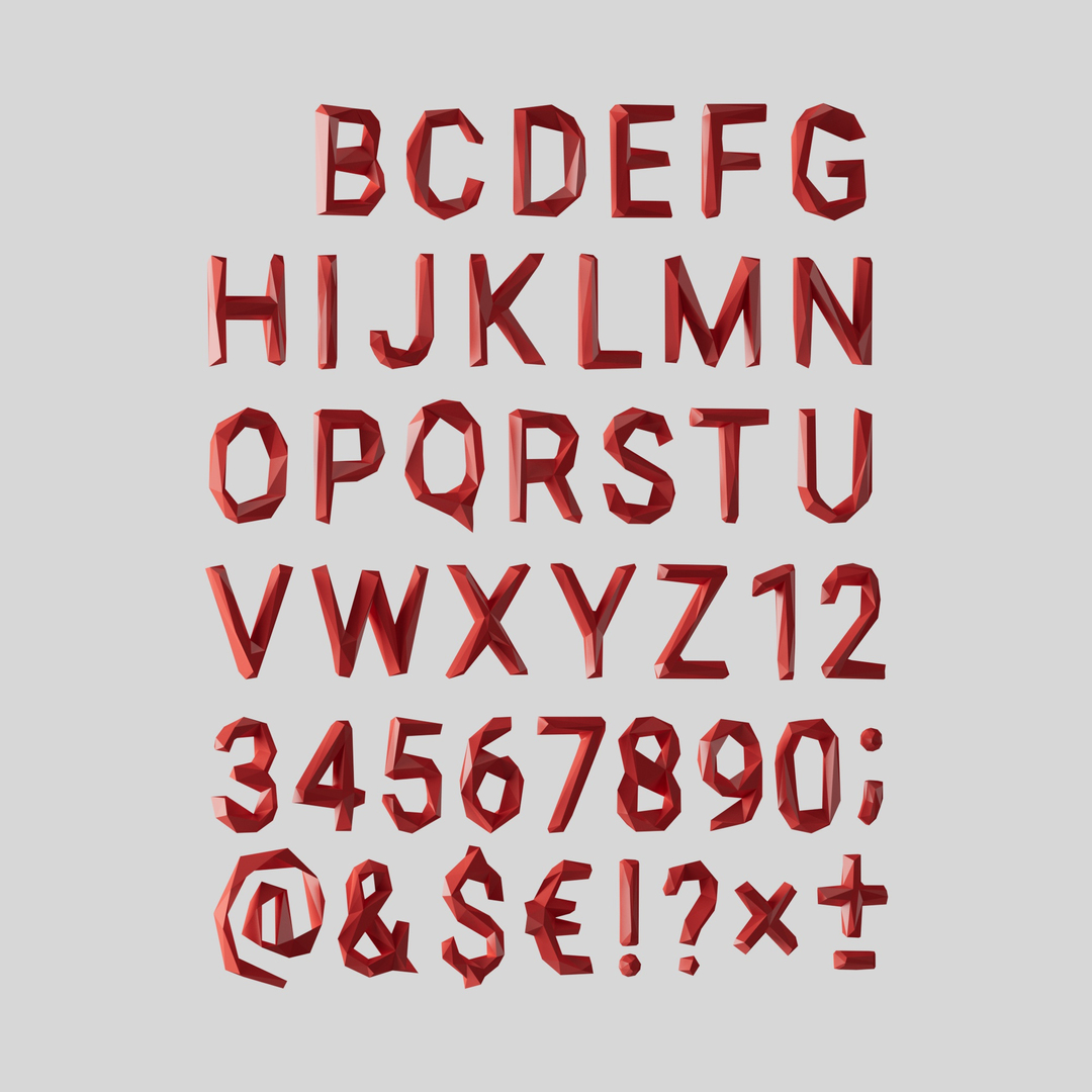 3d Letters in Low Poly Style 3D model https://p.turbosquid.com/ts-thumb/Uw/2xVugd/GS/font_lp_tt/jpg/1701187739/1920x1080/turn_fit_q99/02d12158a05594f0150c02a5e97008fe8fb09c8f/font_lp_tt-1.jpg