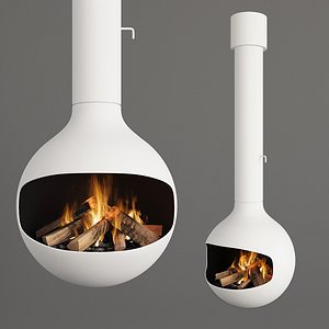 Fireplace Bathyscafocus White