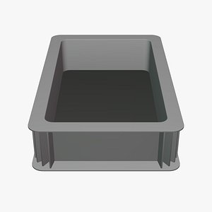 Storage Bin - Geometry Only No Textures No Materials 3D model