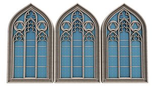 3D Gothic Window