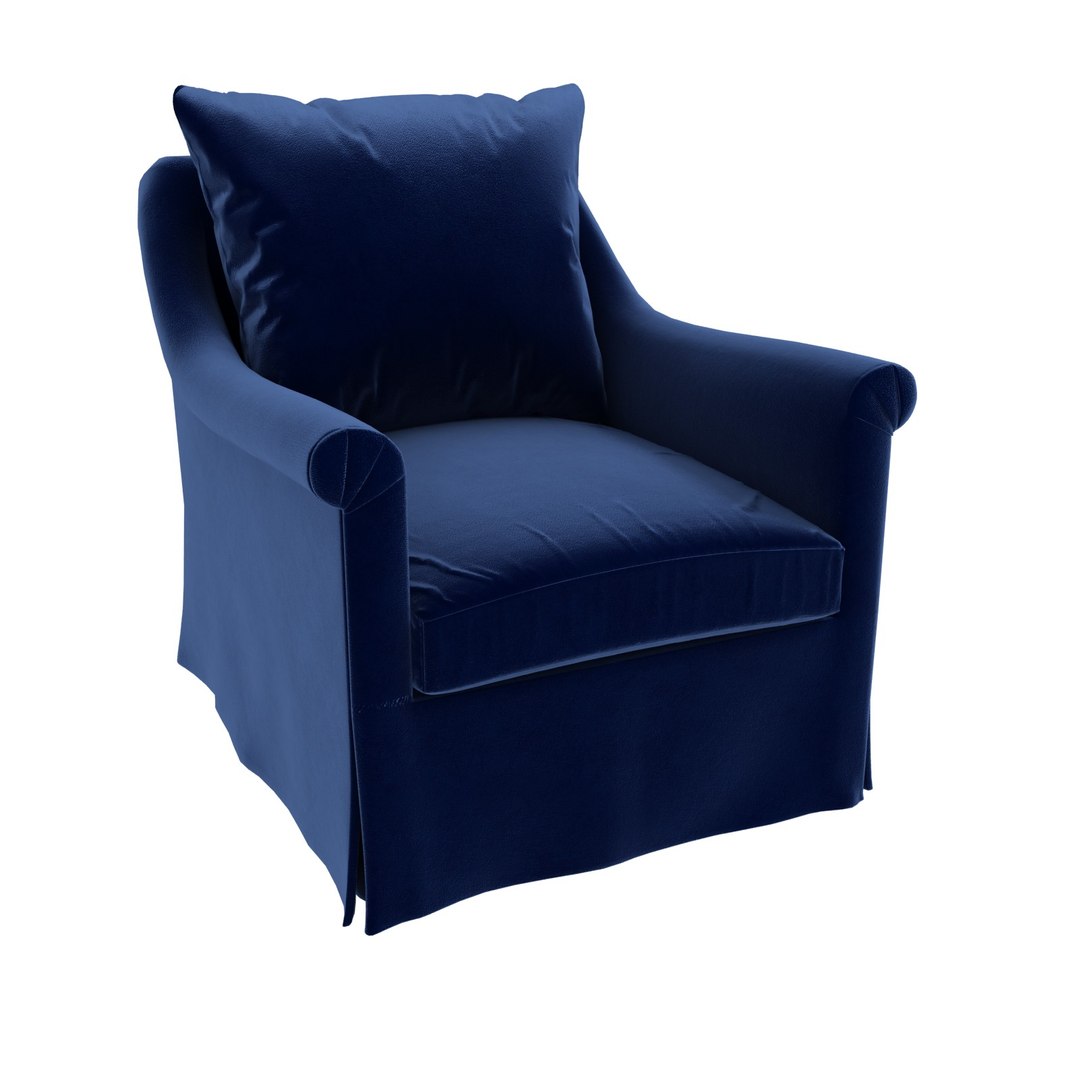 Hickory furniture JULES DRESSMAKER CHAIR 3D TurboSquid 2072983