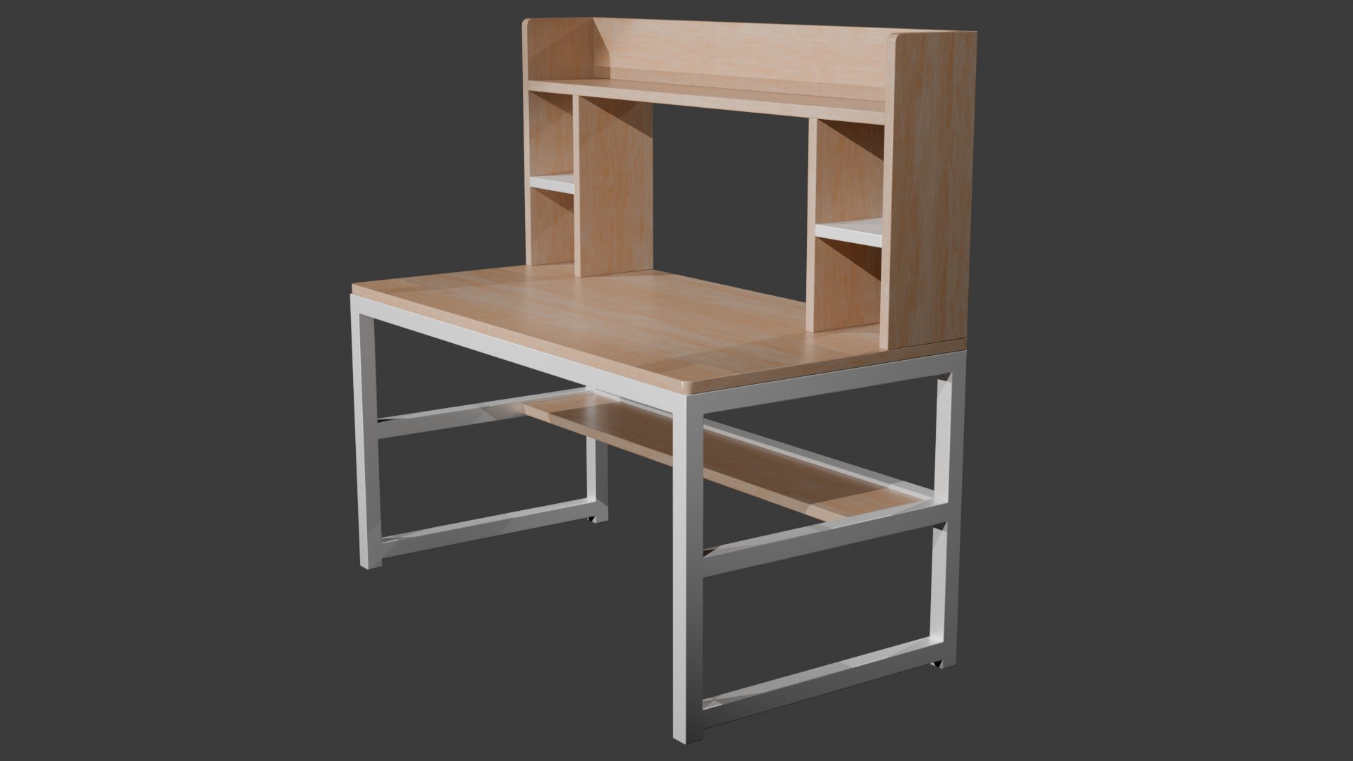 Desk 3D Model - TurboSquid 2296659