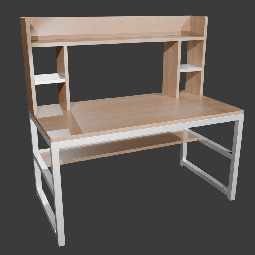 Desk 3D Model - TurboSquid 2296659