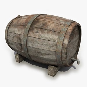 Old Wooden Barrel
