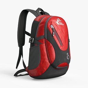 3D model Free Knight Hiking Backpack