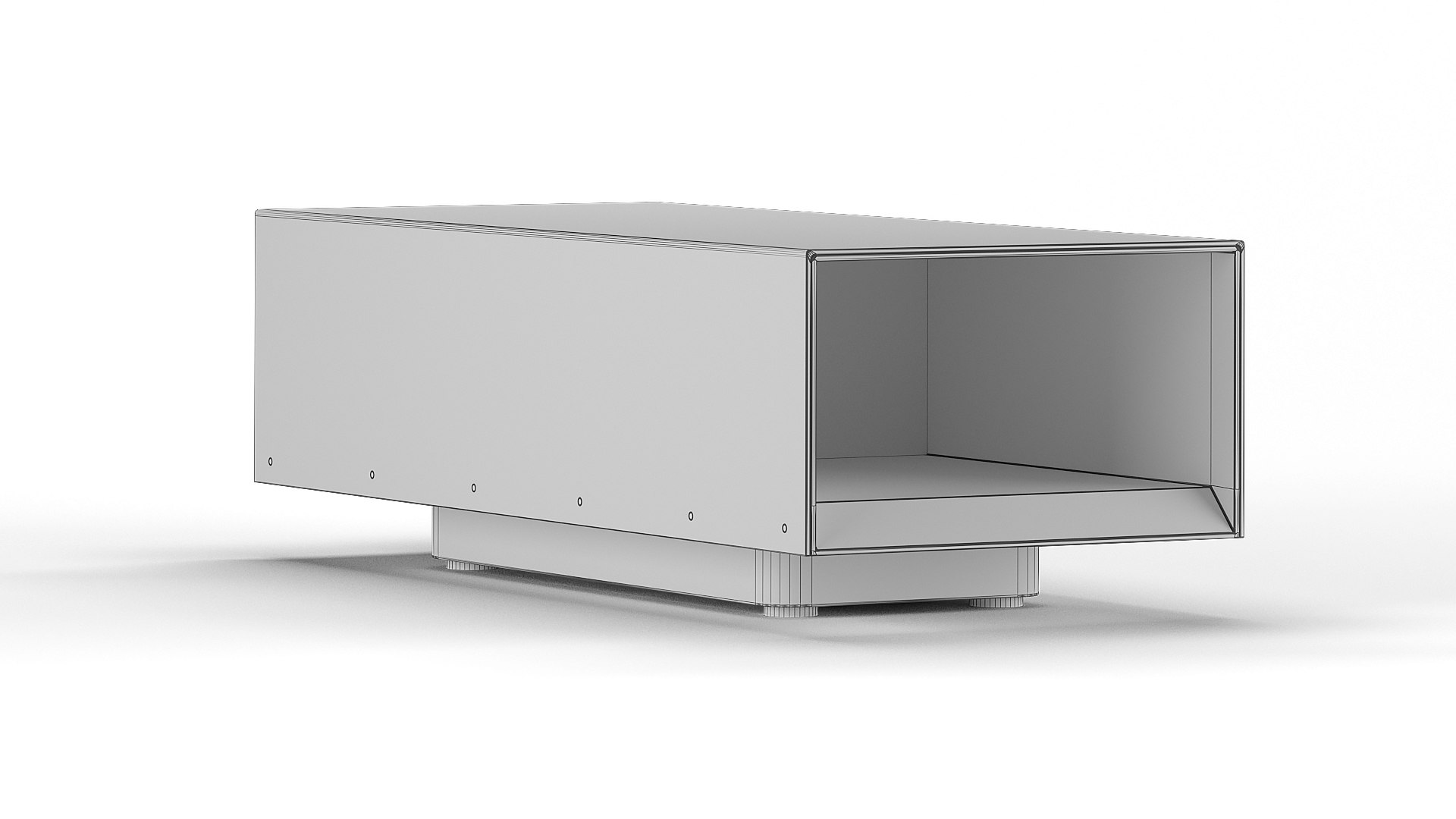 Minotti Gray Coffee Table 3D Model TurboSquid 2102918