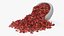 Dried Rose Petals Scattered from a Bowl