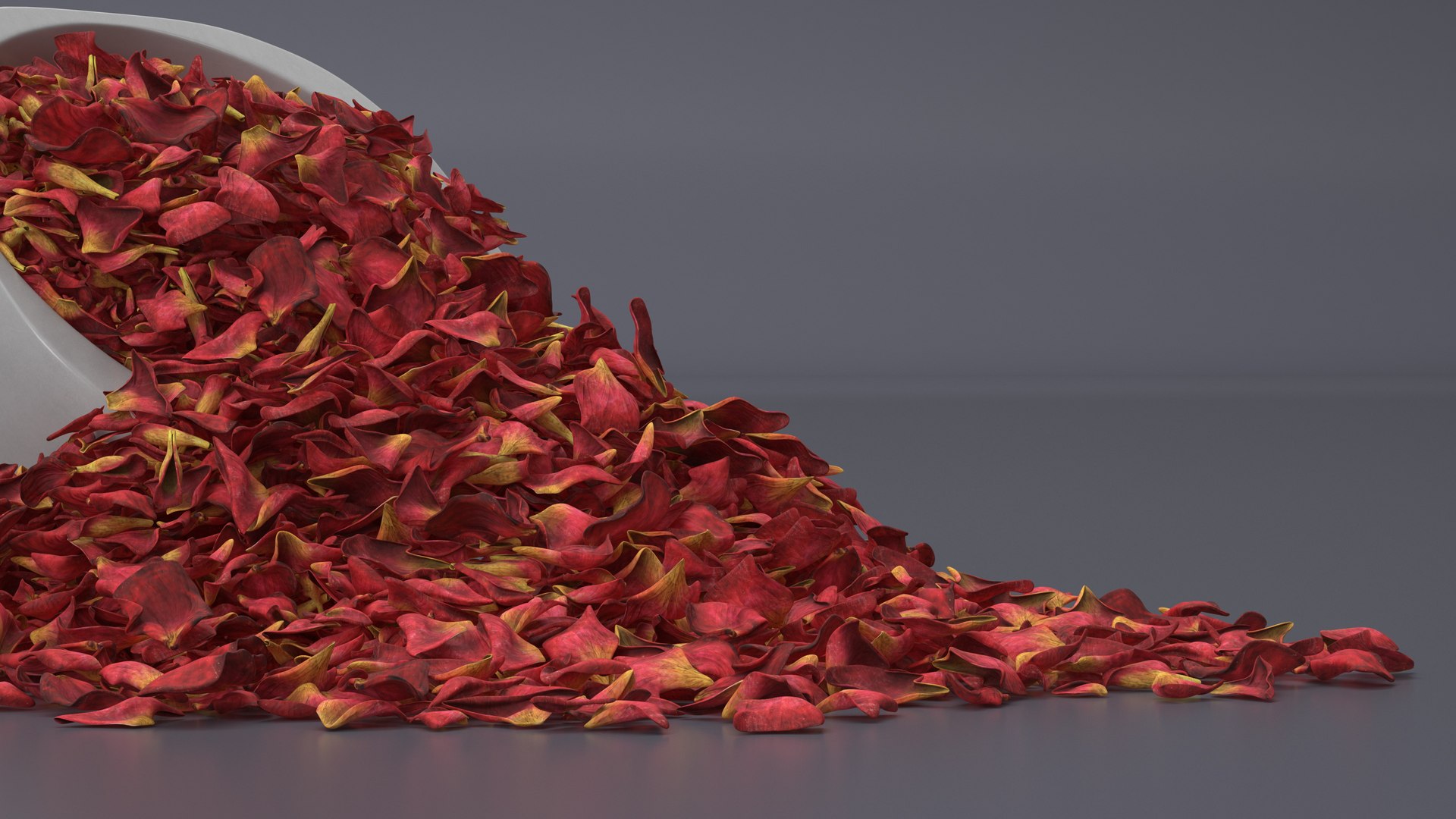 Dried Rose Petals Scattered from a Bowl 3D https://p.turbosquid.com/ts-thumb/Uw/L4kE03/tr/driedrosepetalsscatteredfromabowl3dsmodel009/jpg/1709328377/1920x1080/fit_q87/8d1aa864eaabbaa796619142c2f22d10c311d8bc/driedrosepetalsscatteredfromabowl3dsmodel009.jpg