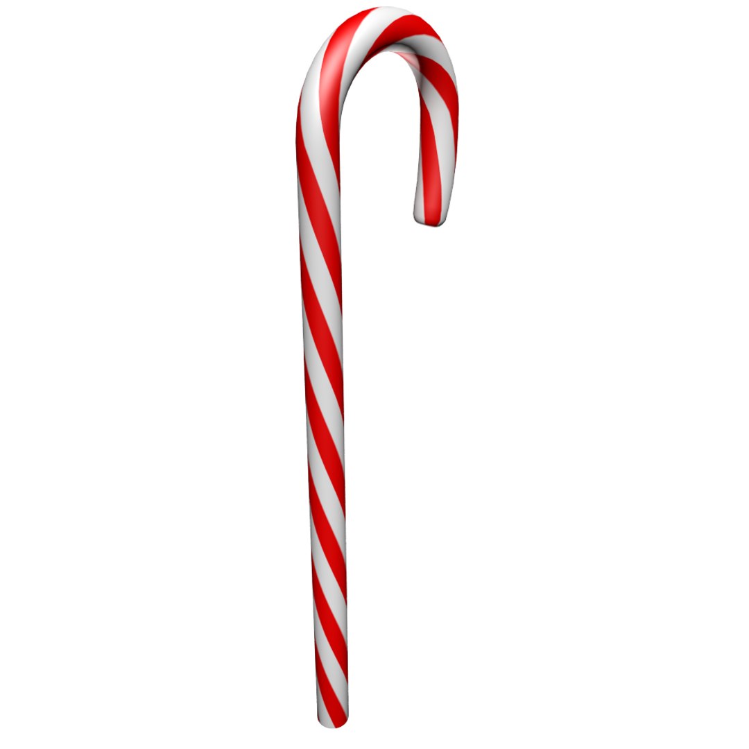 candy cane red 3d model