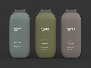 method men body wash 3D model