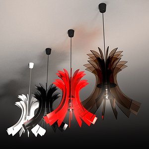 Pendant Light - Alga DS + Bulb Lamp