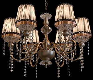 Crystal Lux Alegria SP6 Chandelier