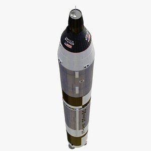 titan launch vehicle gemini 3d model