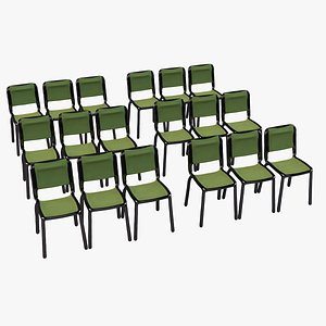 Green Fabric Office Chairs
