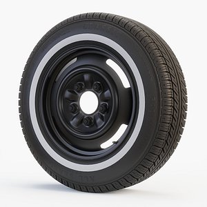 Classic Wheel and Tyre 3D