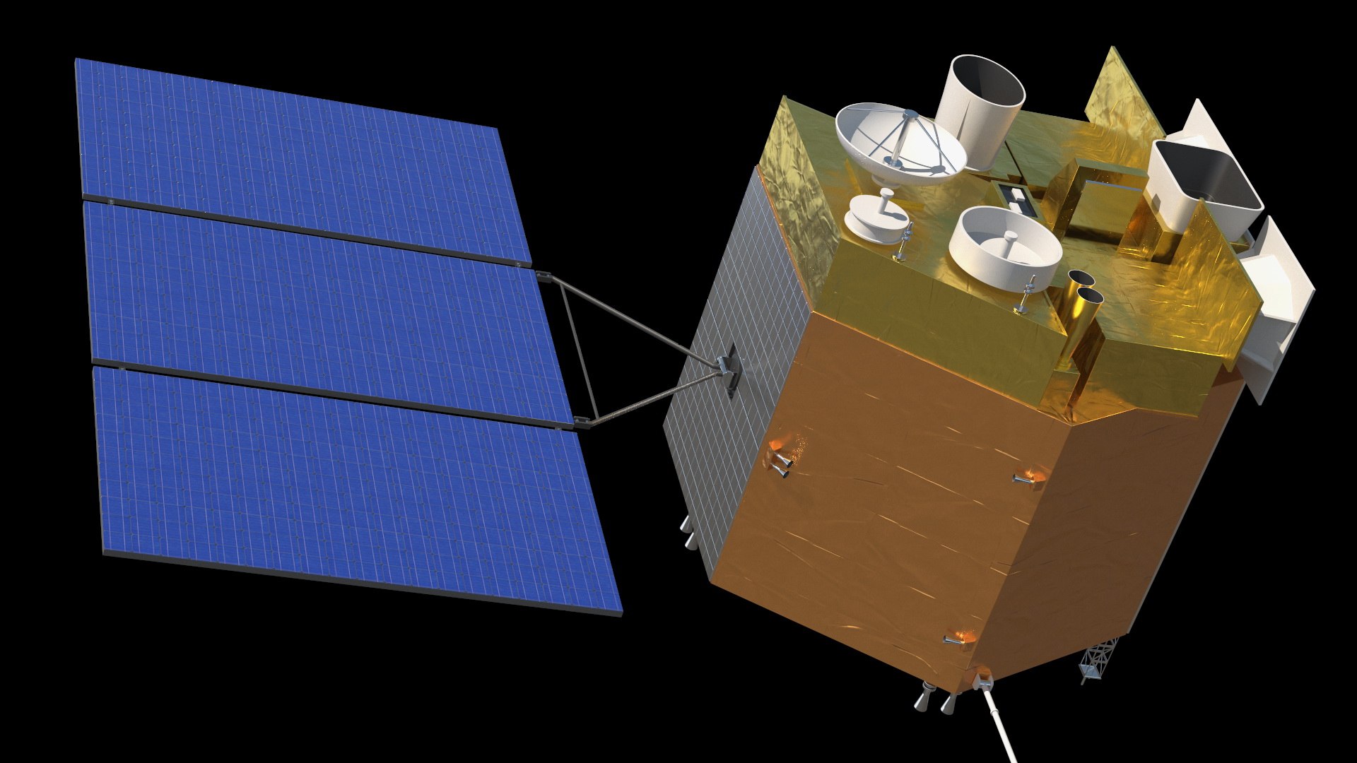 3D Mars Reconnaissance Satellite - TurboSquid 2376384