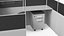 Modular Office Cubicles Furniture Kit Assembled