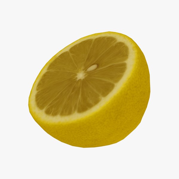 3D Half a Lemon - Real-Time 3D Scanned