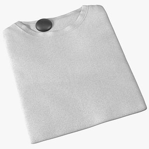 T-shirt with Dome Security Tag 3D model
