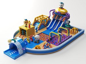 Modern Indoor Octonauts Theme Children Soft Play Center