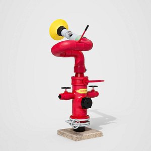 Hydrant Mounted Fire Monitor