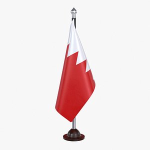 Bahrain Flag Stand