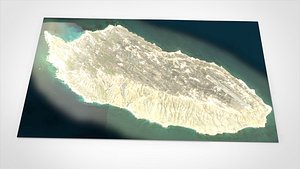 San Nicolas Island model
