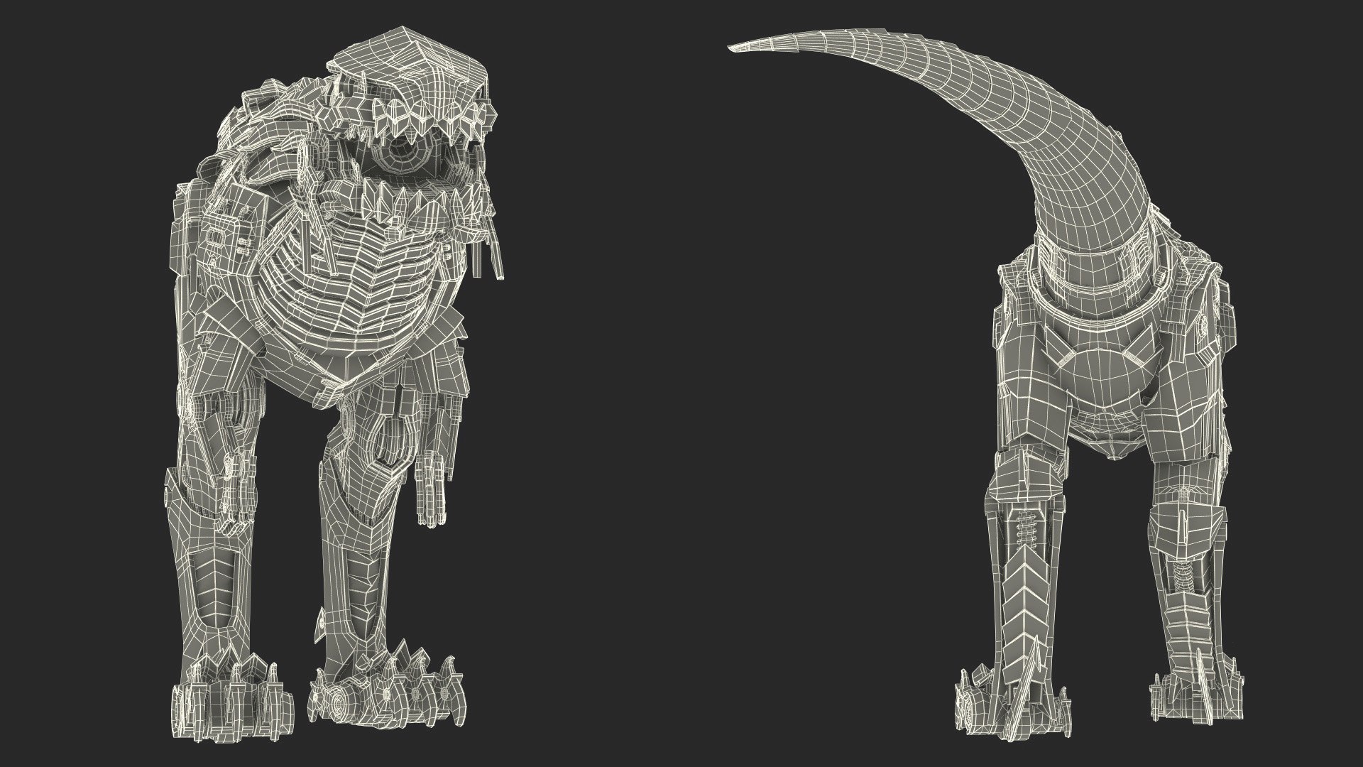 Mechanical T-Rex Dinosaur Attack Pose 3D model https://p.turbosquid.com/ts-thumb/Uw/ojA2Ja/7s/mechanicaltrexdinosaurattackposevray3dmodel021/jpg/1717181855/1920x1080/fit_q87/40f7727e120a5a134a0f5beadb219b6f13134a28/mechanicaltrexdinosaurattackposevray3dmodel021.jpg