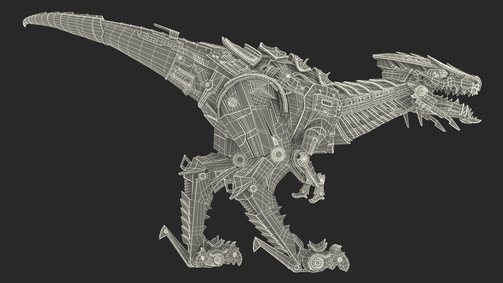 Mechanical T-Rex Dinosaur Attack Pose 3D model https://p.turbosquid.com/ts-thumb/Uw/ojA2Ja/Ya/mechanicaltrexdinosaurattackposevray3dmodel022/jpg/1717181858/1920x1080/fit_q87/6c8fadc08dccb3090da799a2aaa90c23200ad8e6/mechanicaltrexdinosaurattackposevray3dmodel022.jpg
