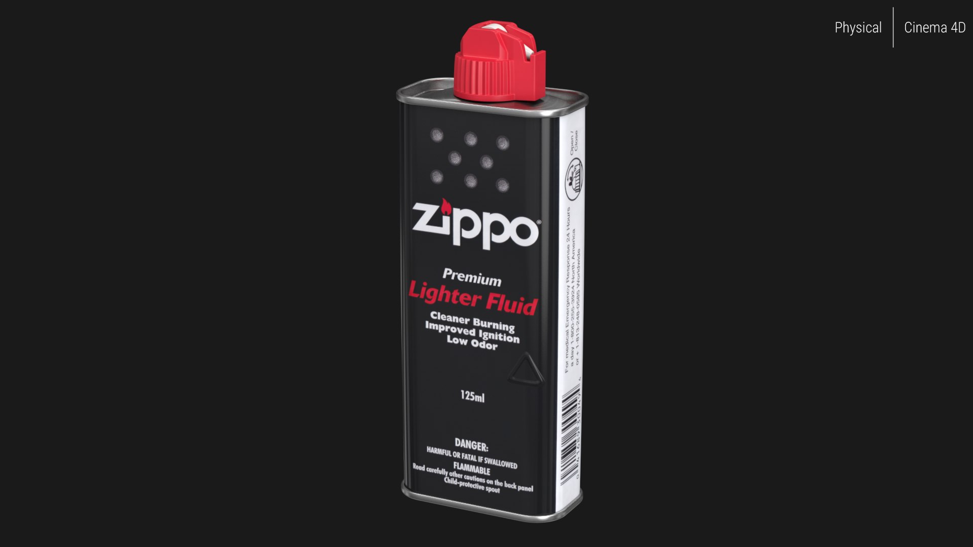 Zippo Lighter Fluid 125ml - 2003 model https://p.turbosquid.com/ts-thumb/Uw/pFtINJ/Fh/render_c4d_physical_01/png/1755007173/1920x1080/fit_q87/71bf401af2c99f3fc59f7d58bc5b2175efc19030/render_c4d_physical_01.jpg