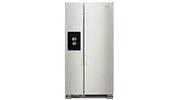 Whirlpool 36-Inch Wide Side-By-Side Refrigerator - 24 Cu. Ft.