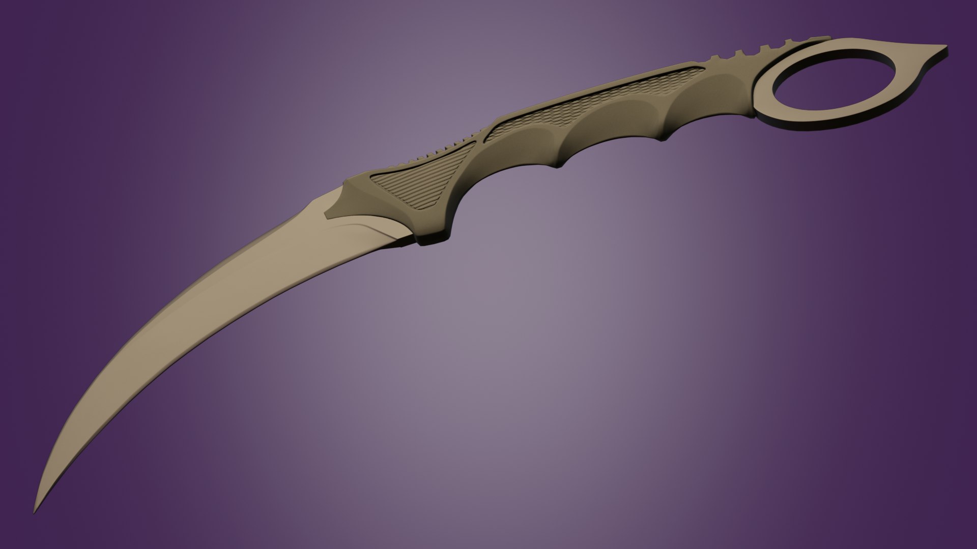 Karambit 3d - Turbosquid 1811795