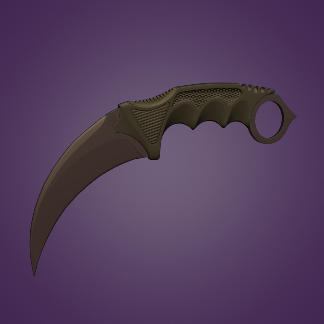 Karambit 3D - TurboSquid 1811795