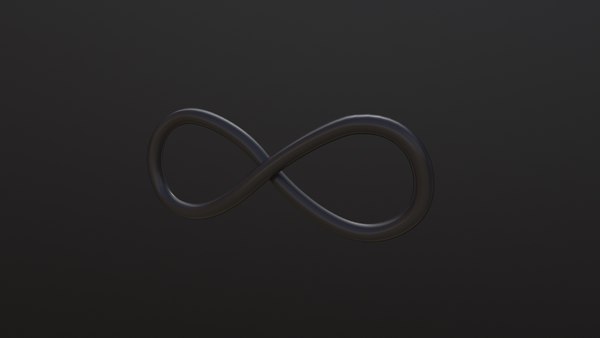 modelo 3d Símbolo infinito - TurboSquid 2151791