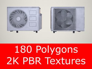 air conditioner 3D