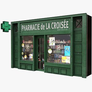 Typical Paris Shop Facade 10