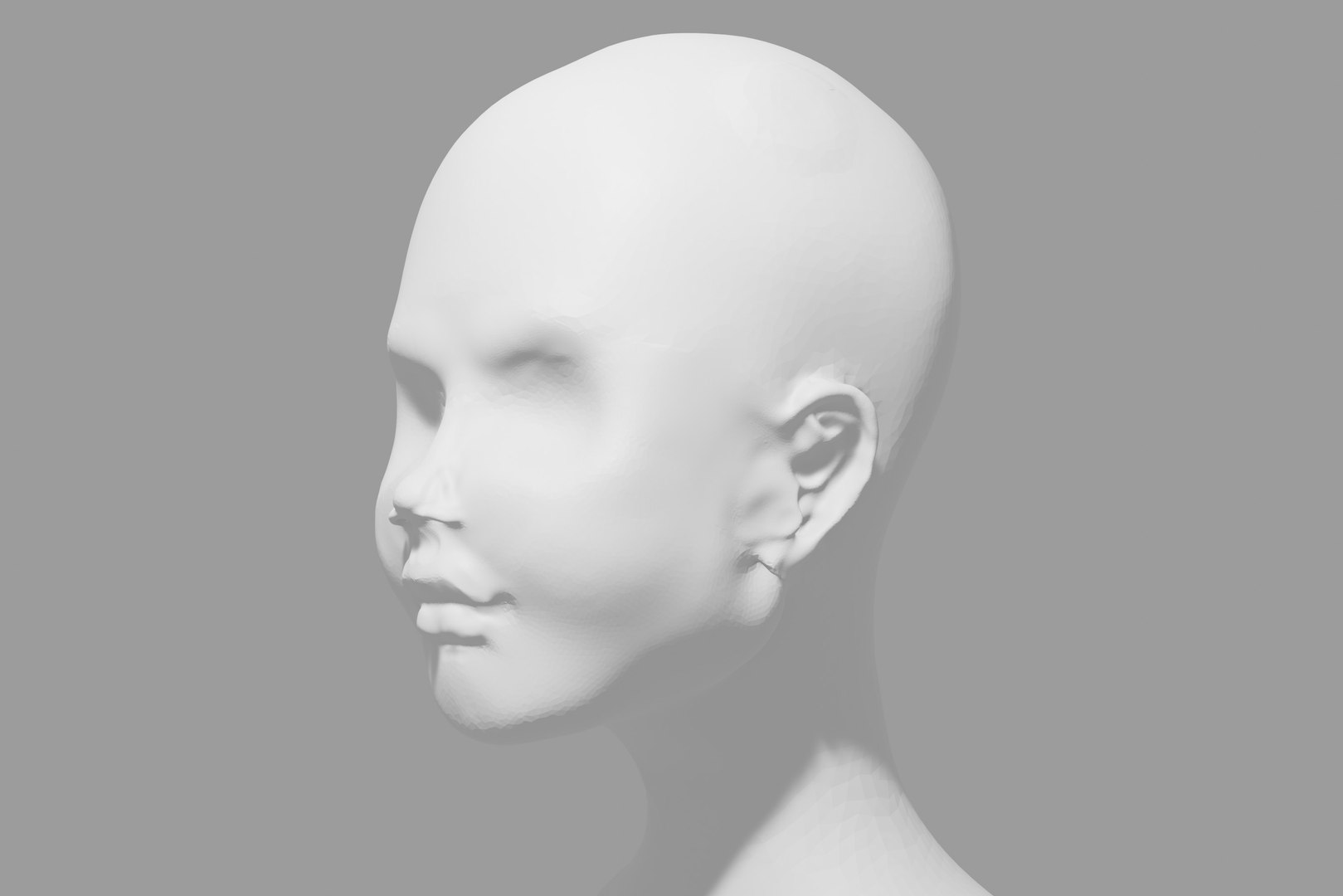 Torso Of A Female Mannequin 3D Model - TurboSquid 1999147