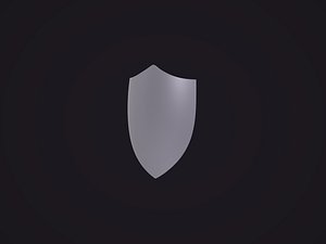 3D Stylized Shield