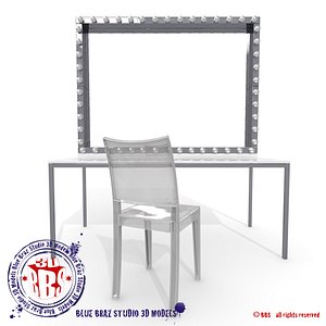 Dressing room mirror