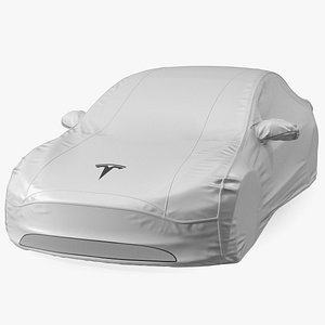 Tesla Model 3 Car Cover White