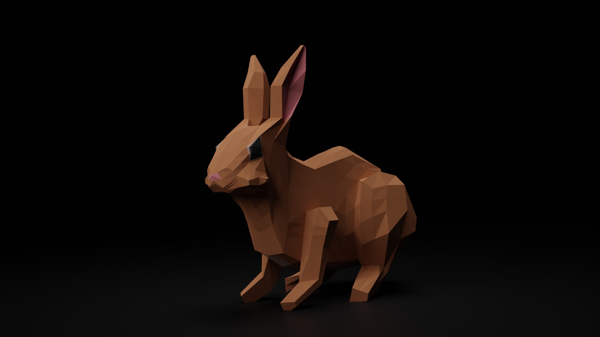 Low Poly Bunny 3D Model - TurboSquid 2079222