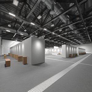 Exhibition Area 3D model