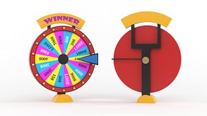 Wheel of Fortune 3D model