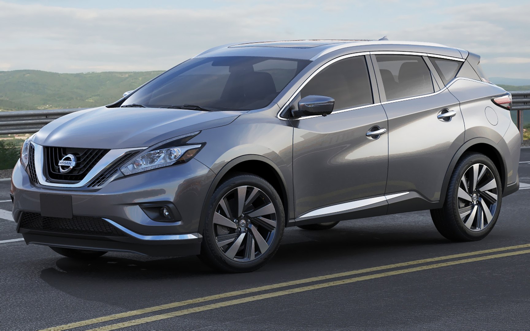 3d Model Nissan Murano 2015