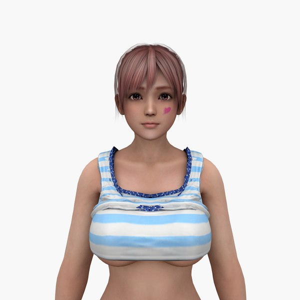 Honoka Bikini 3D model