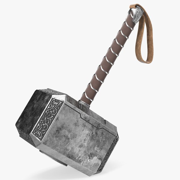 3D thor hammer - TurboSquid 1517248