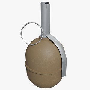 RGD-5 Grenade - Low Poly Game Ready